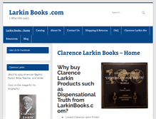 Tablet Screenshot of larkinbooks.com